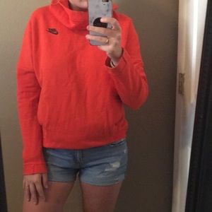 cute orange NIKE sweatshirt